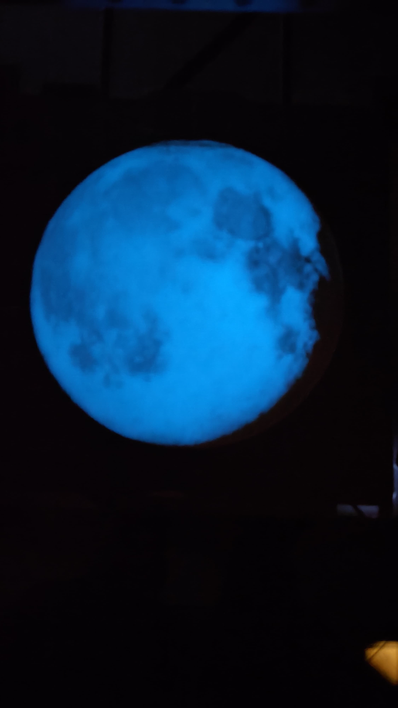 Luminous Full Moon - Detailed Glow-in-the-Dark