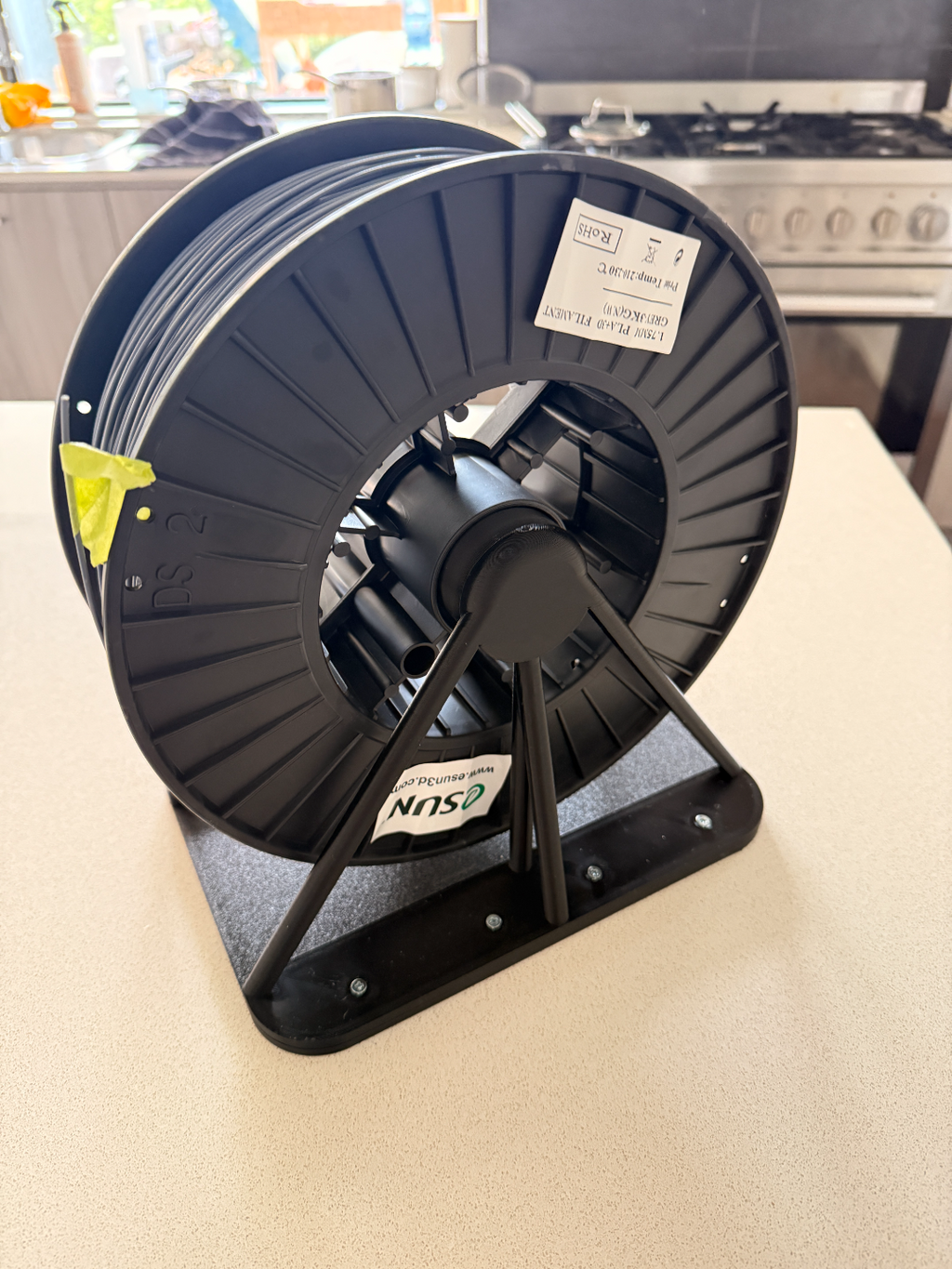 3kg Spool Roller with bearings (eSun) + PTFE guide