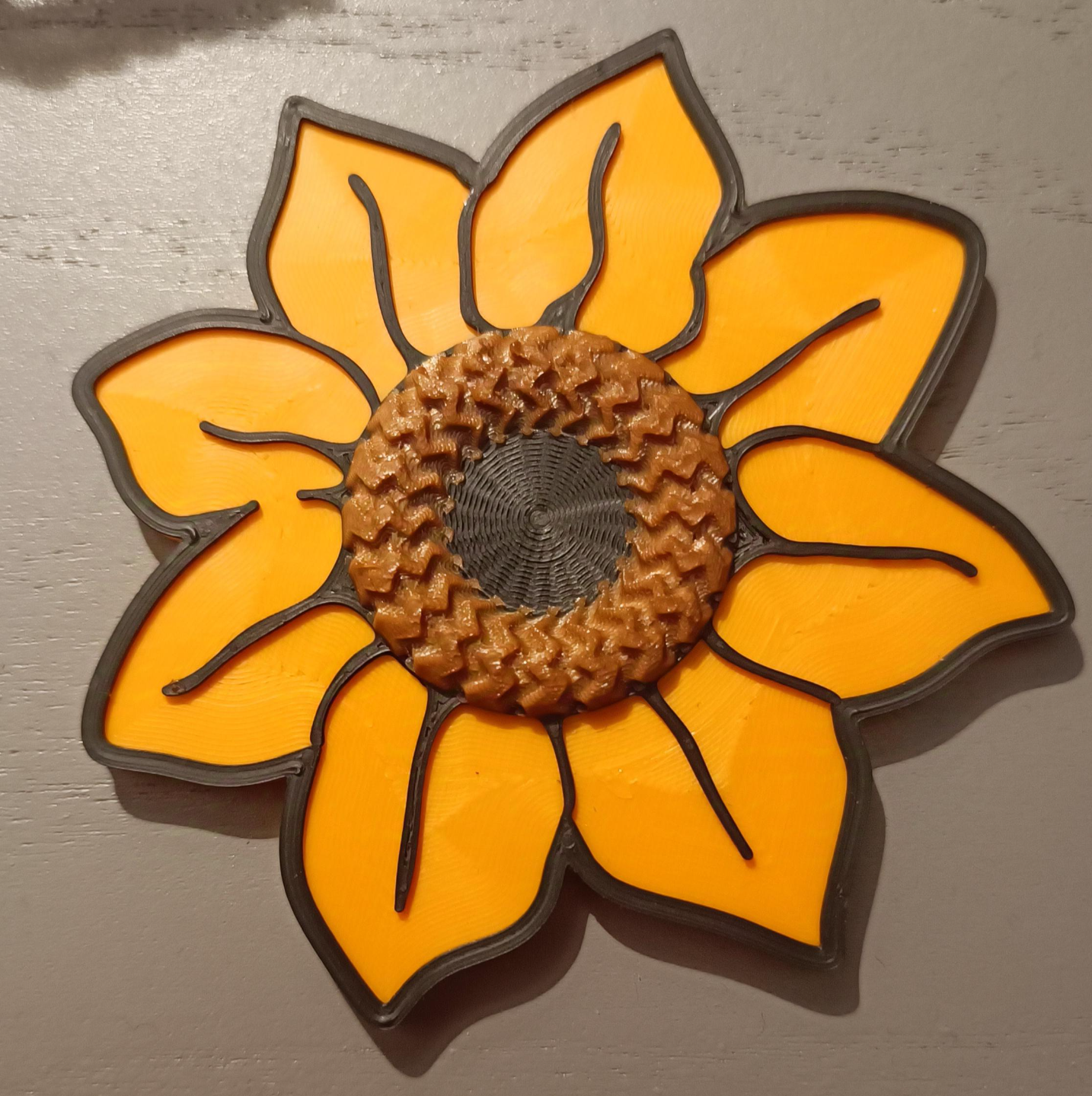 Sunflower Magnet with NFC