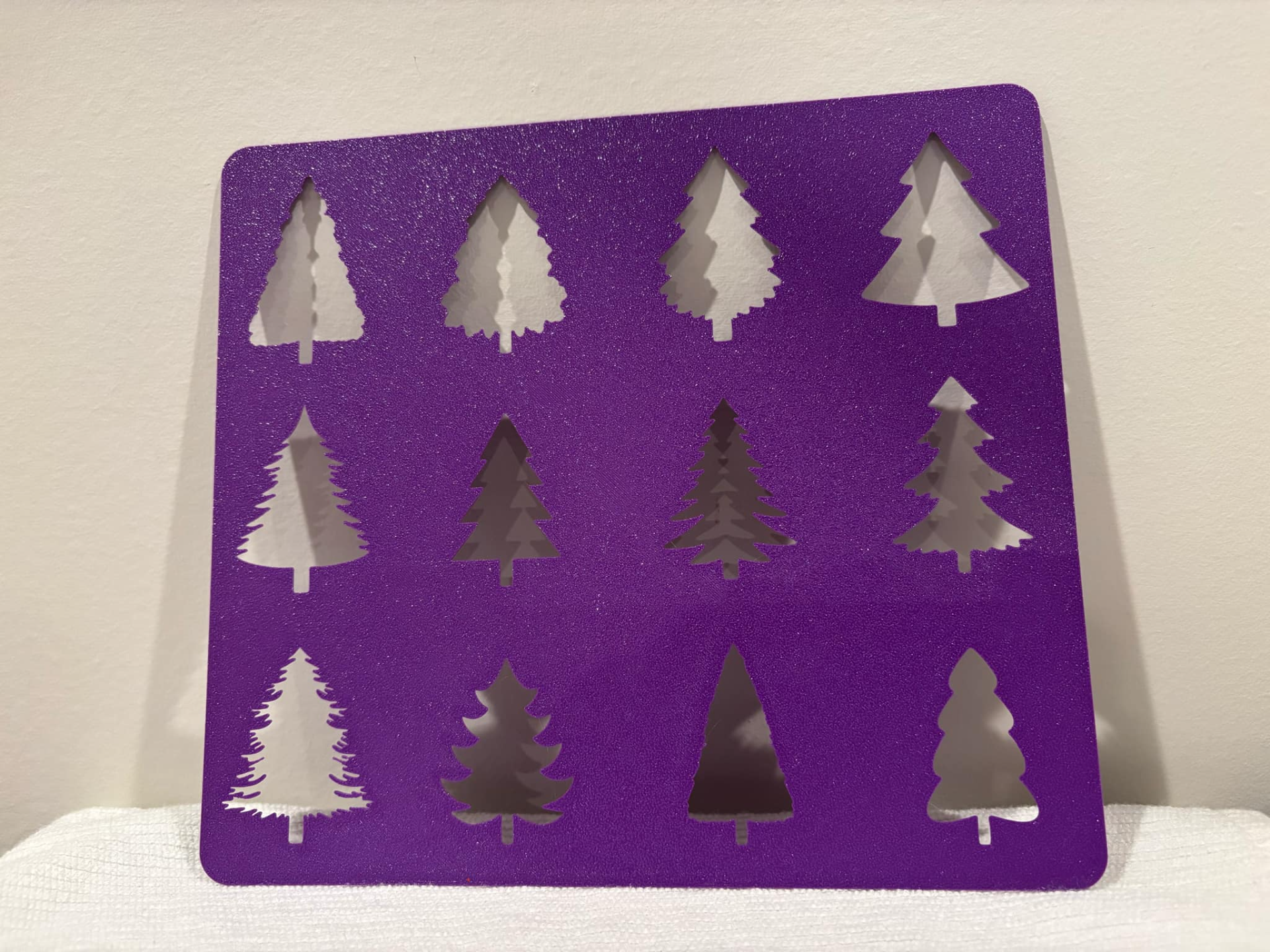 Christmas Tree Stencil Montessori