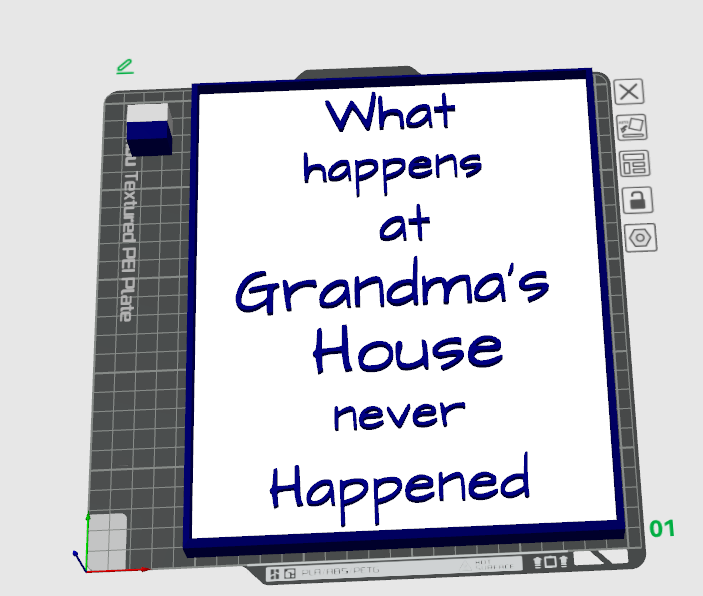 Grandmas House Sign