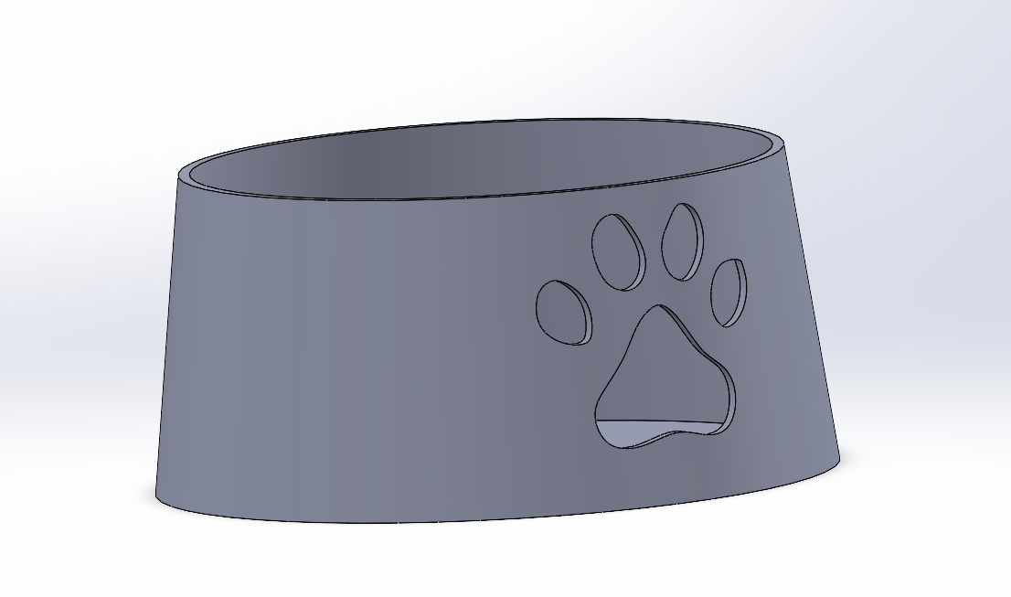 Dog Bowl 13 cm diameter
