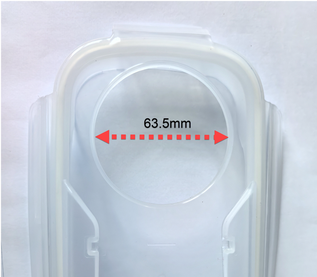 Cereal 4L Drybox Lid - double-layer protection