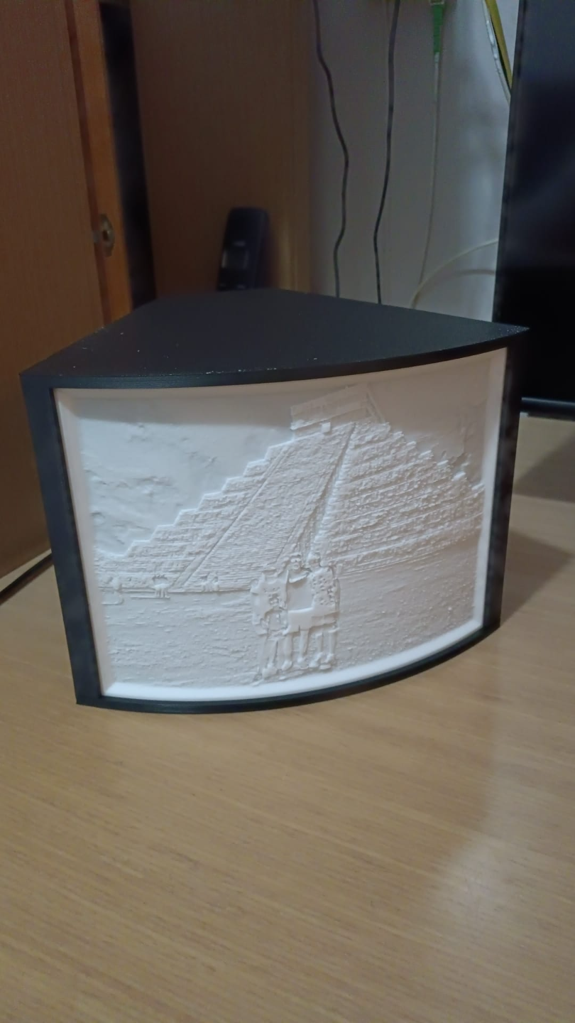 caja litofania litophane box