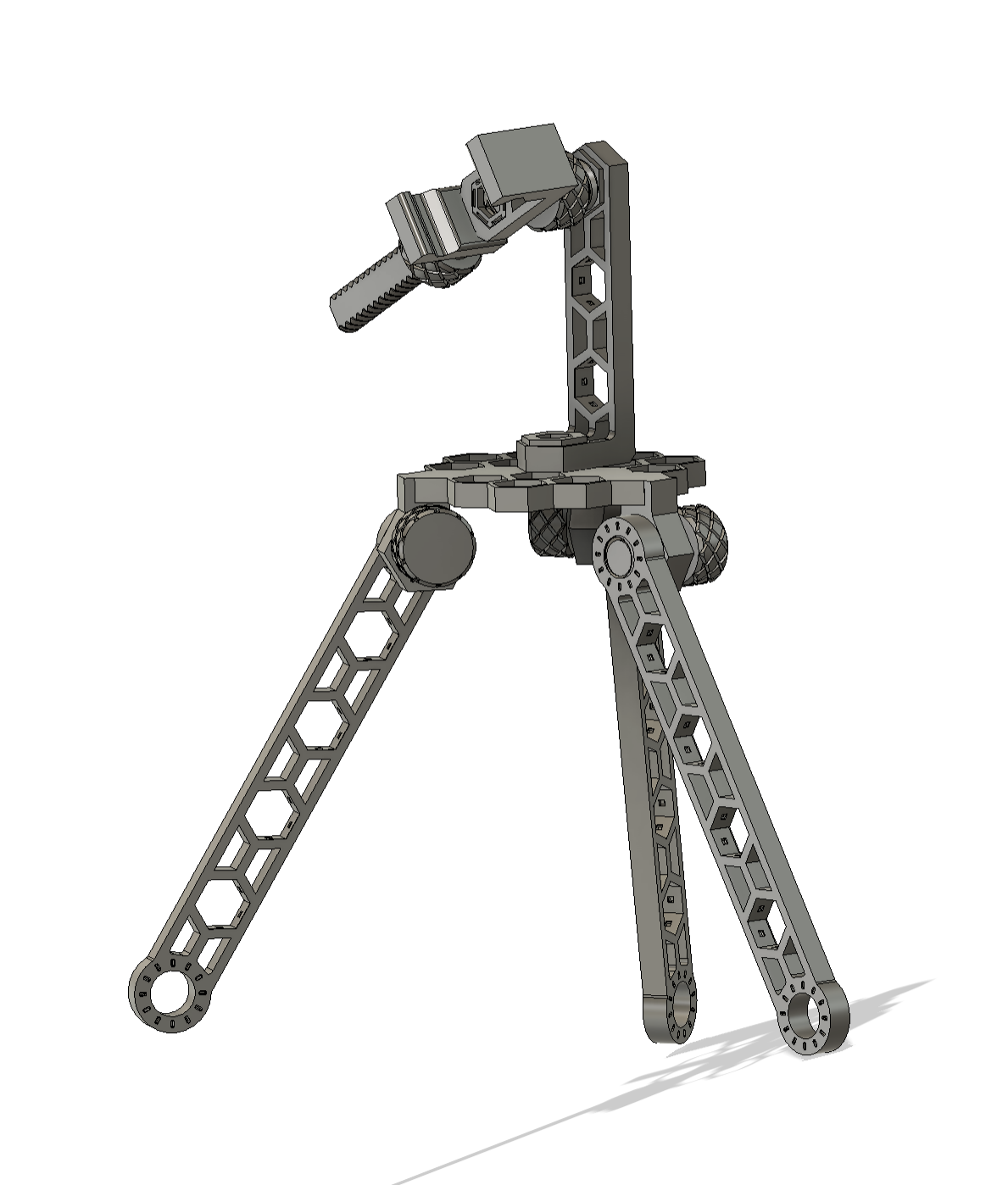 Tripod for phone with Honeycomb mashup