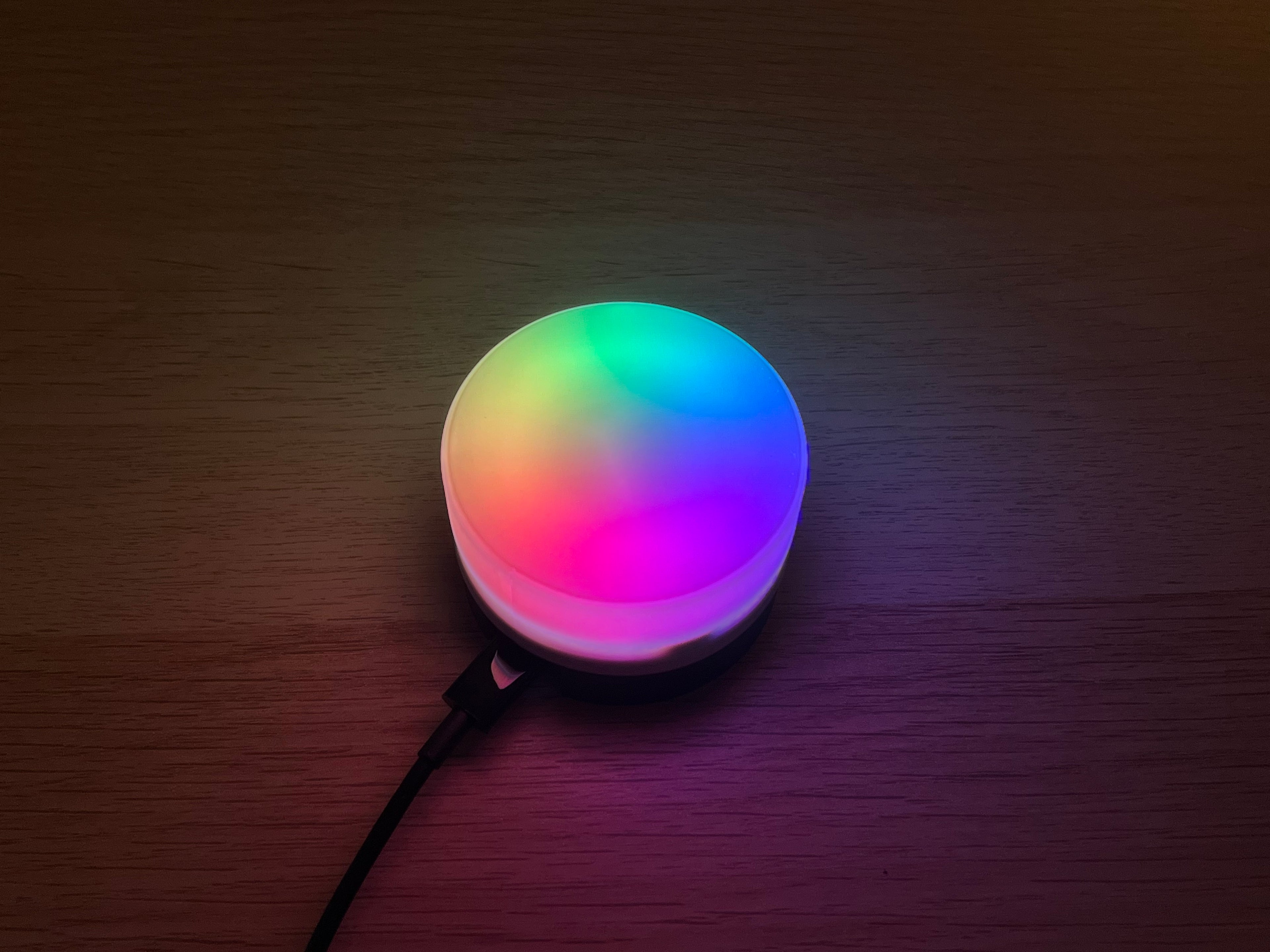 LED Ambient Lamp (WLED / ESP32 D1 Mini USB-C)
