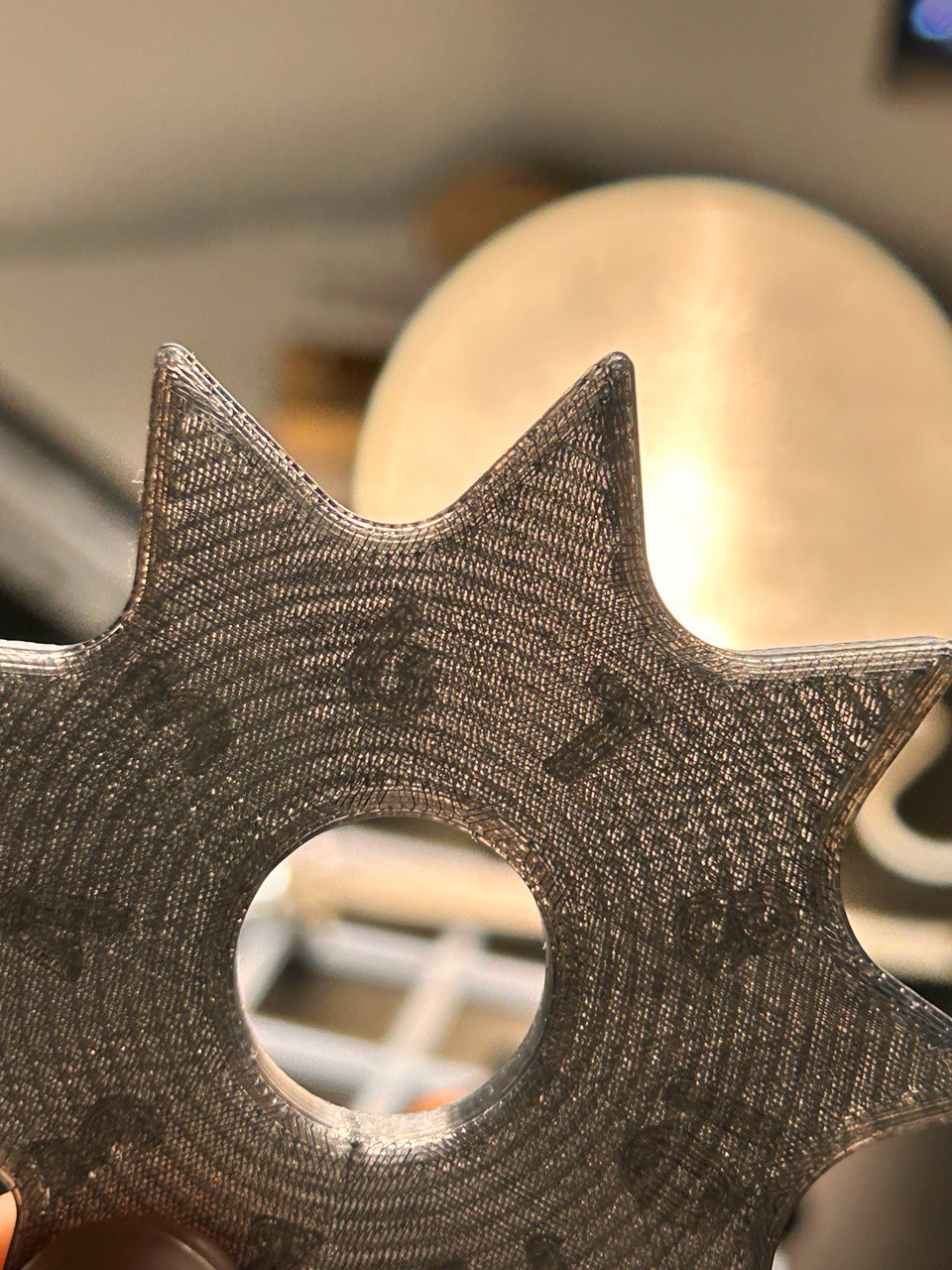 Corner radius measuring tool