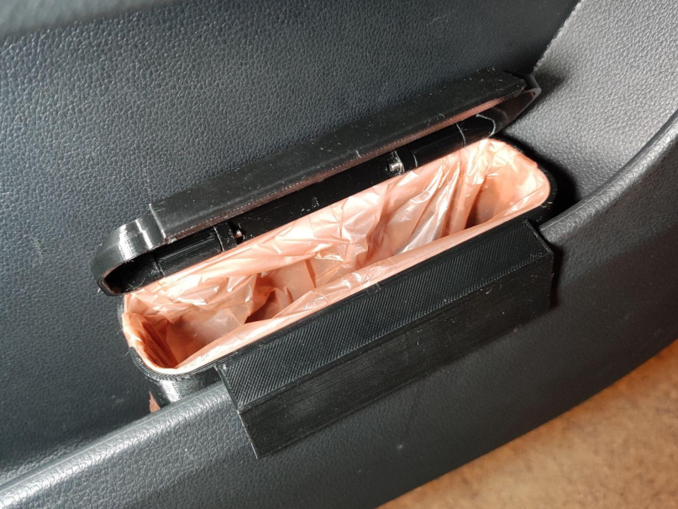 Car Door Trash Bin