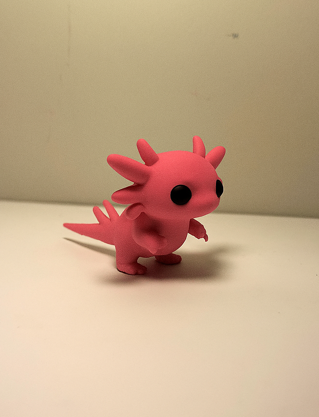Cute axolotl