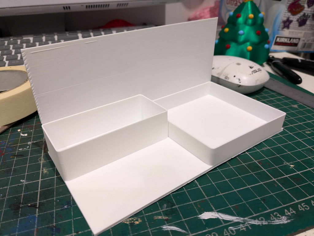 Business card and Sum Up card reader holder