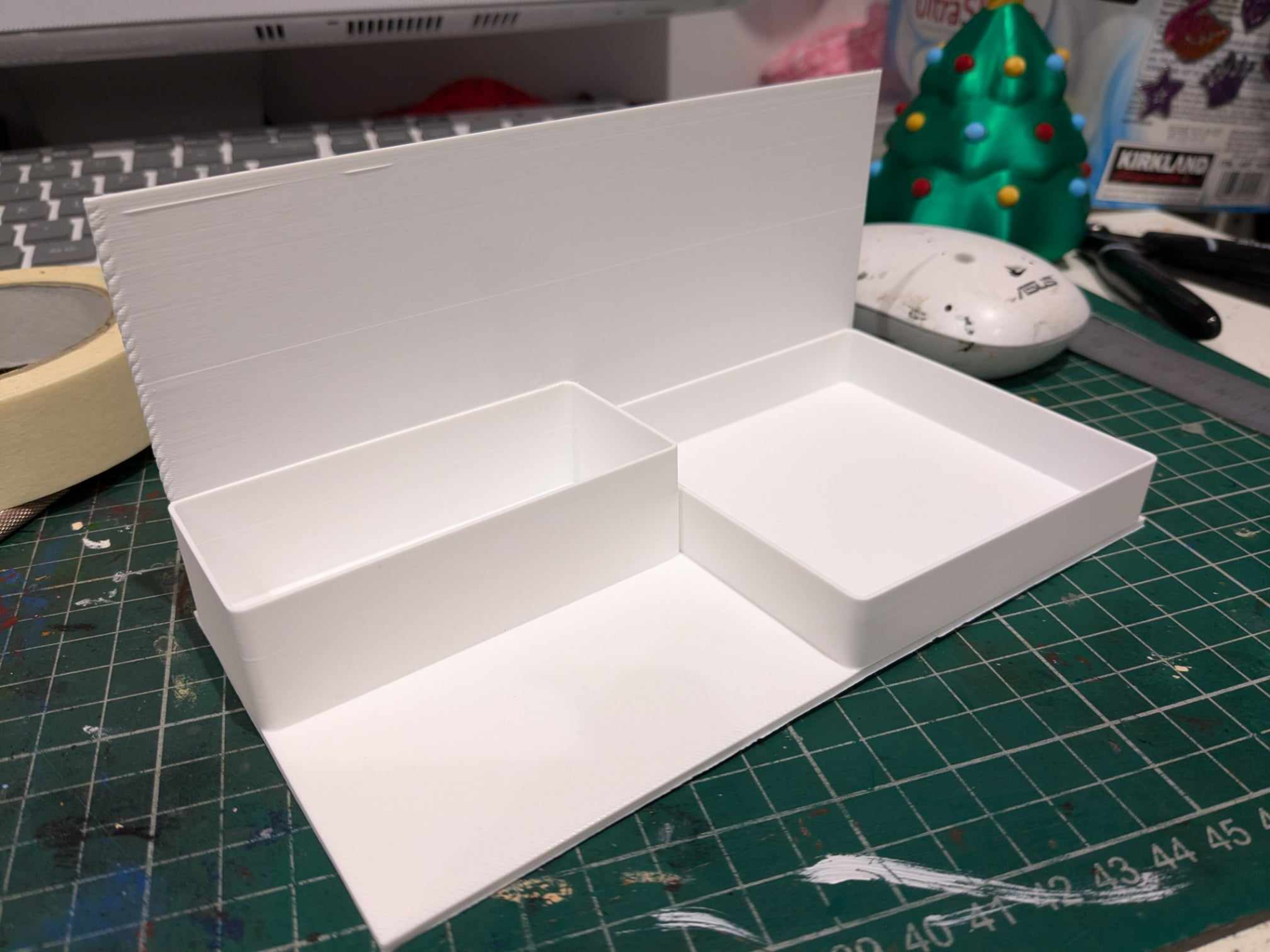 Business card and Sum Up card reader holder
