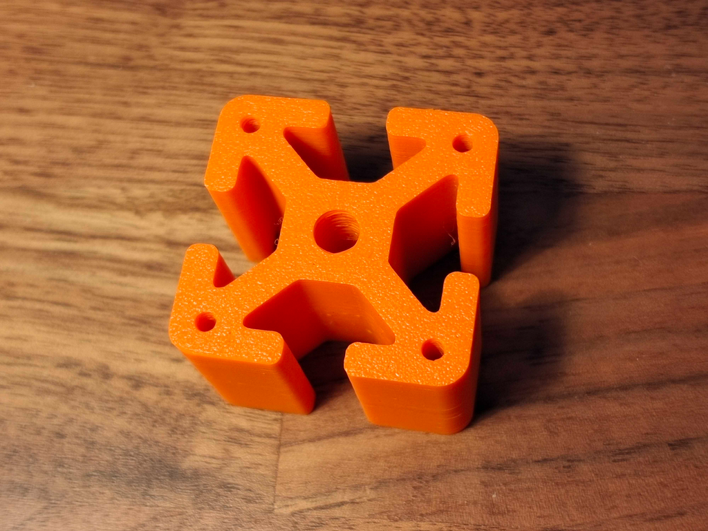 Print-optimized 4040 Aluminum Extrusion Profile