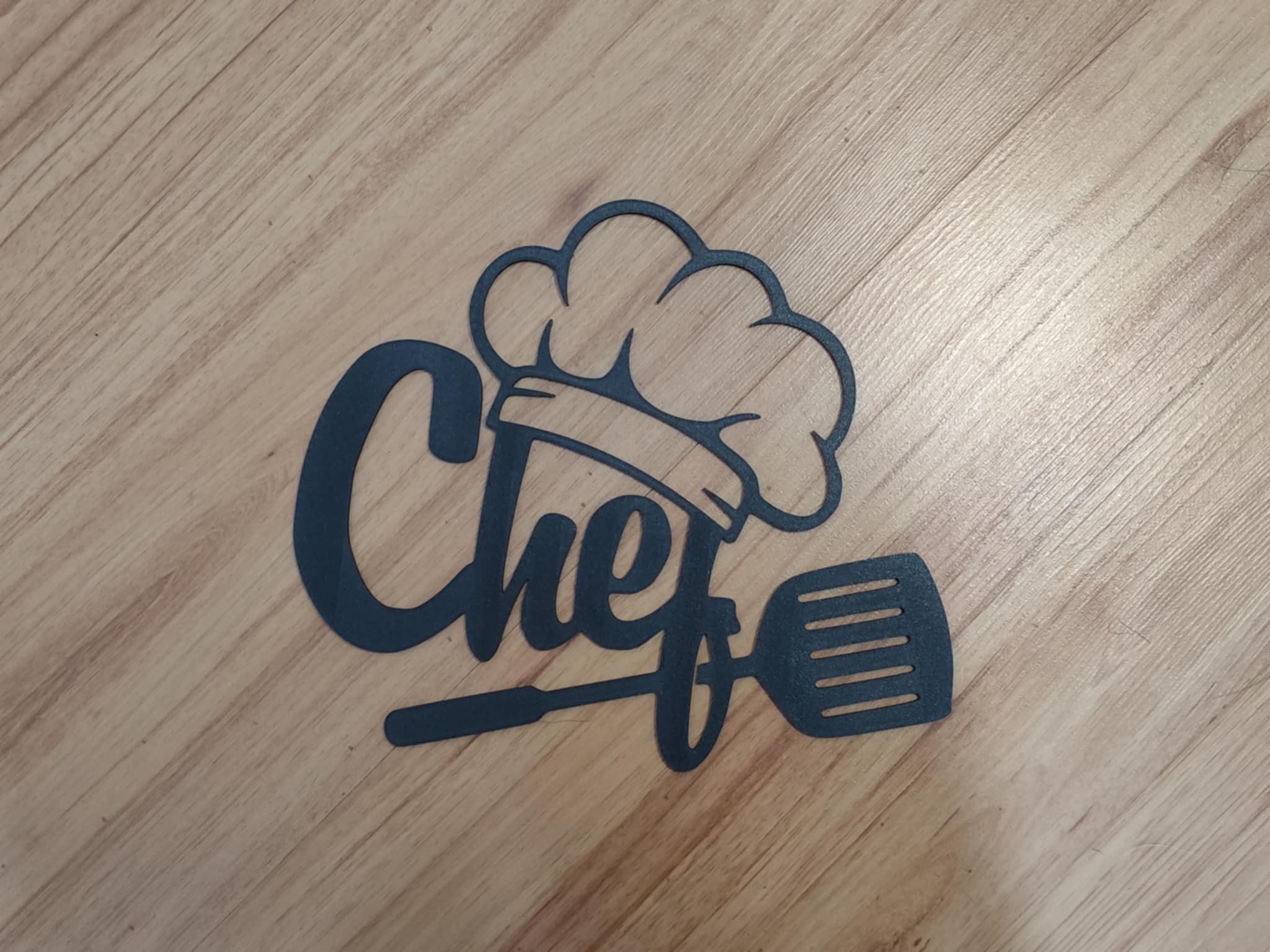 Chef kitchen wall decor