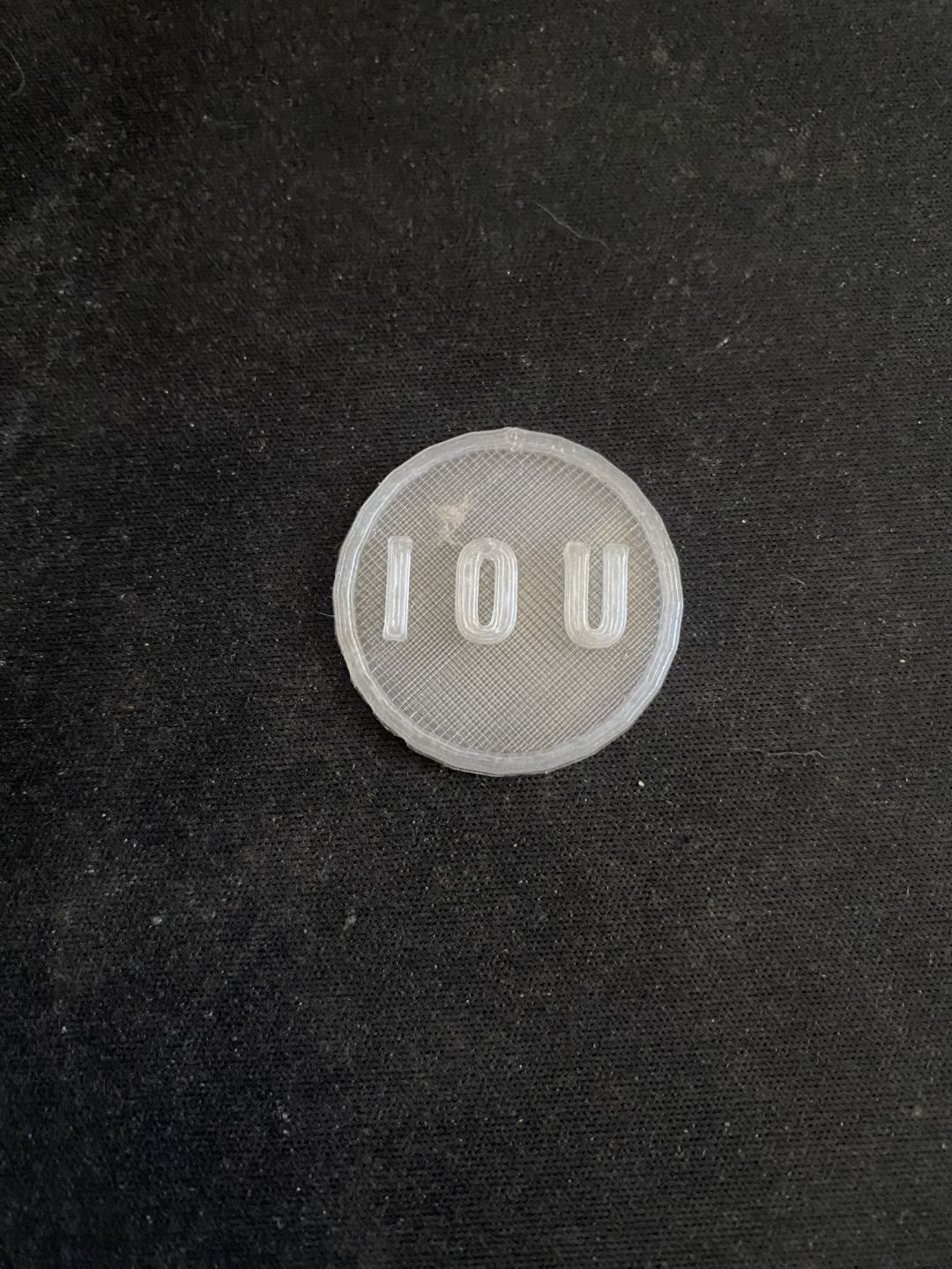 I O U Coin