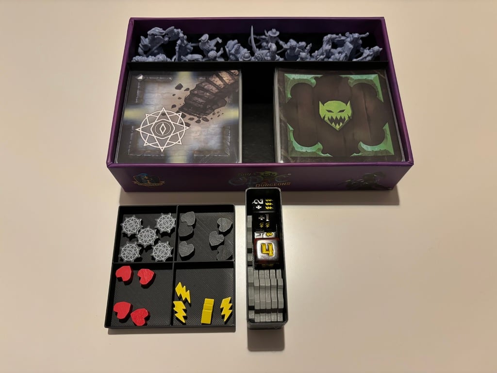 Tiny Epic Dungeons box inserts