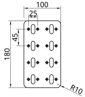 Perforated Plate / Plate Connector / Lochplatte