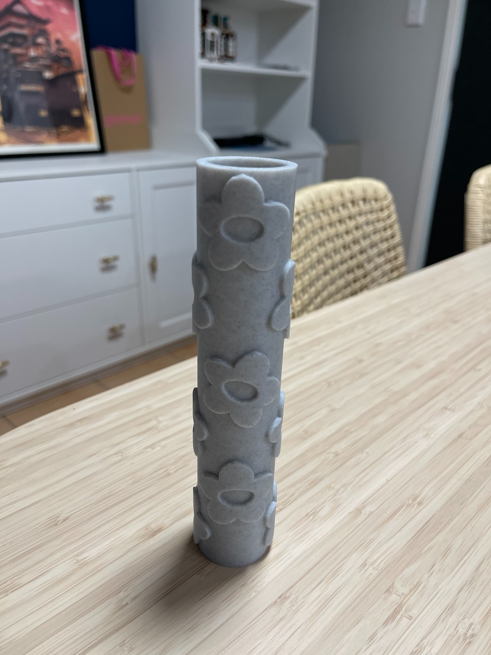 Flower pattern pottery texture roller
