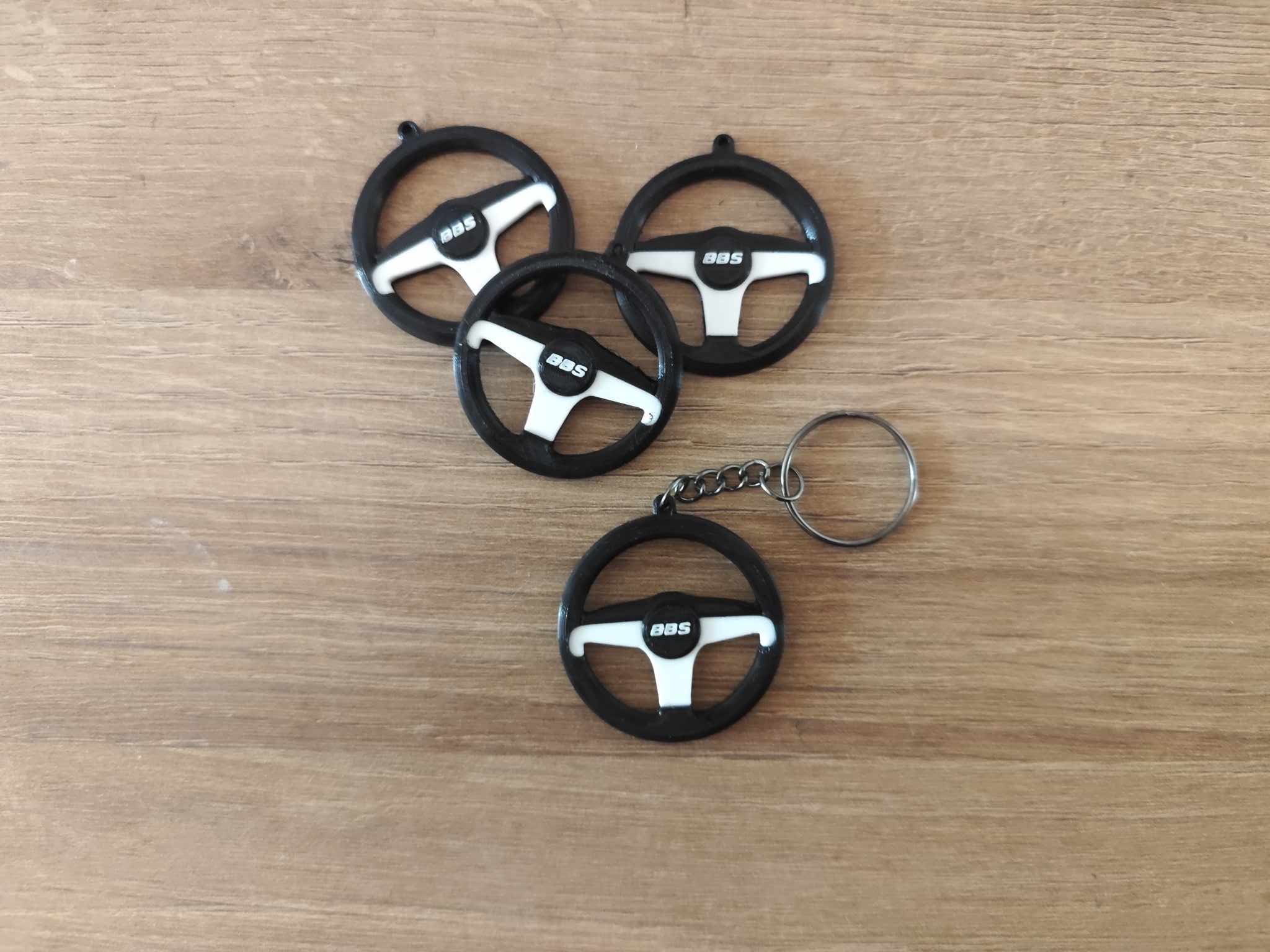BBS Steering Wheel keychain