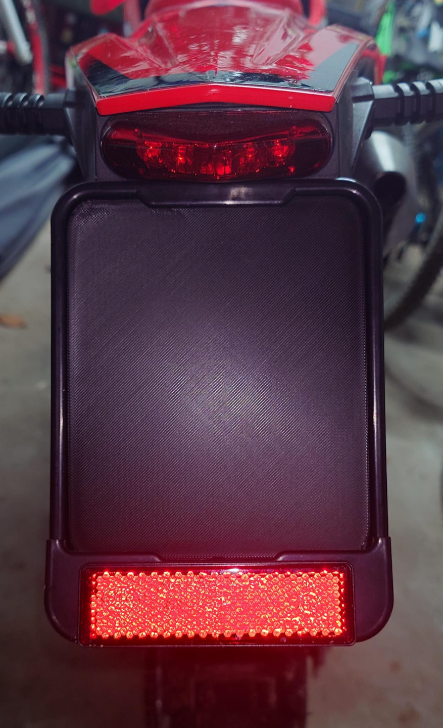 Klebekennzeichen Adapter / license plate adapter