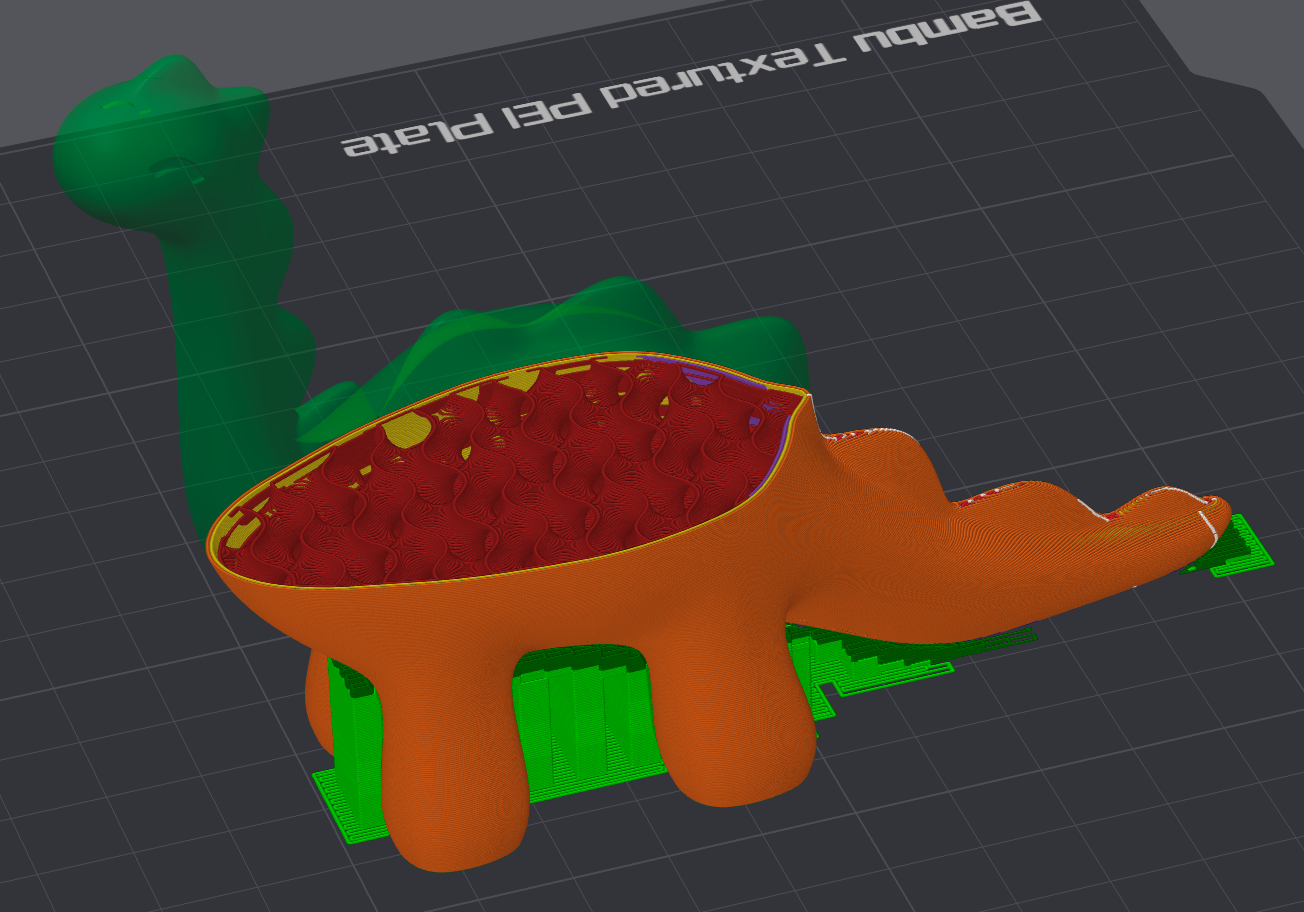 Cute Dinosaur Toy in TPU + Squishy Version