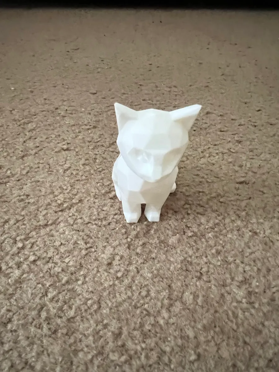 Low poly cat