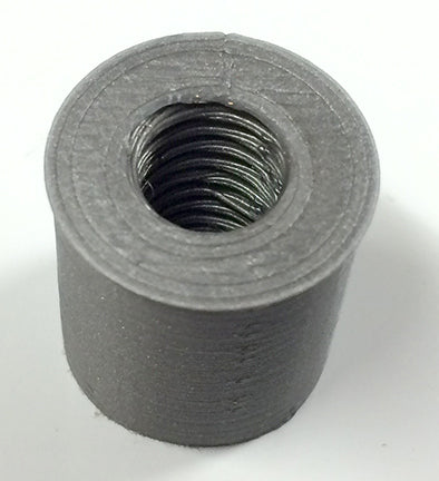 Threaded beer tap handle inserts