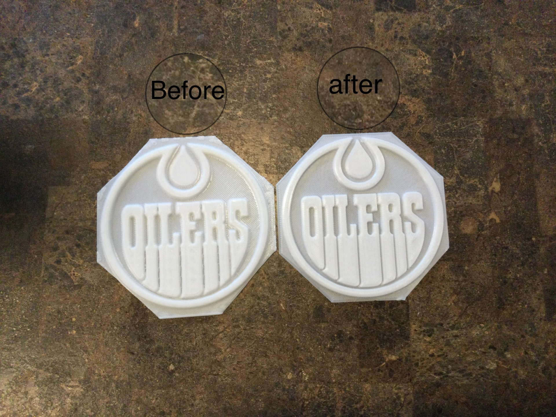 Edmonton oilers coaster (upgraded version)