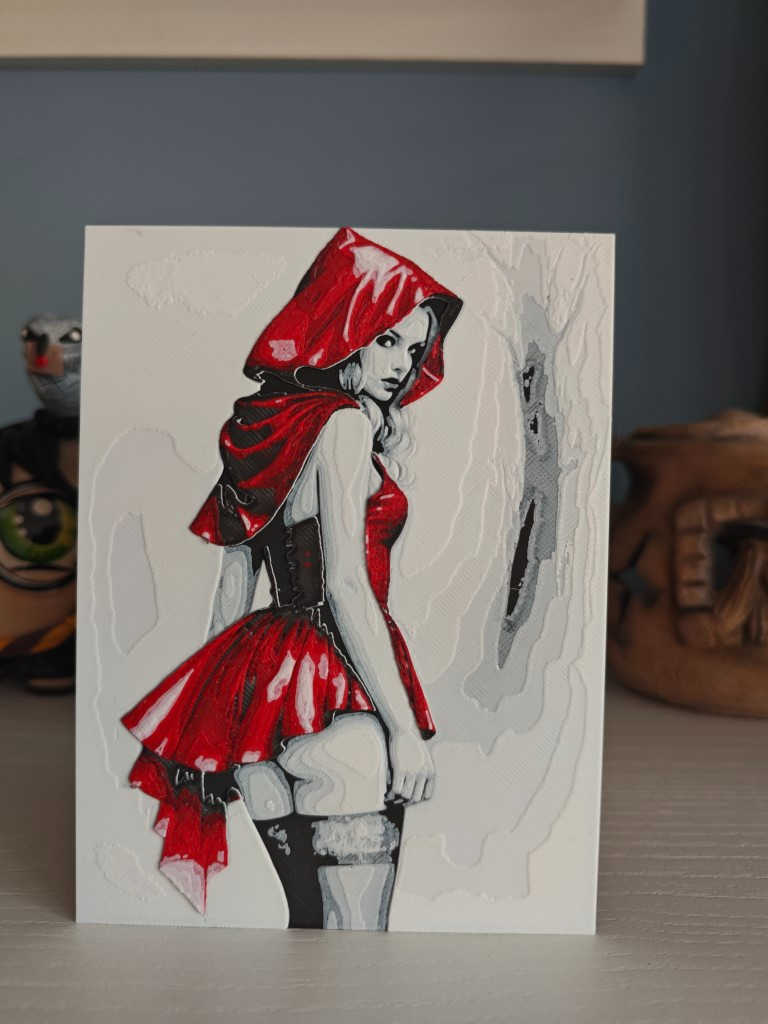 Hueforge caperucita roja