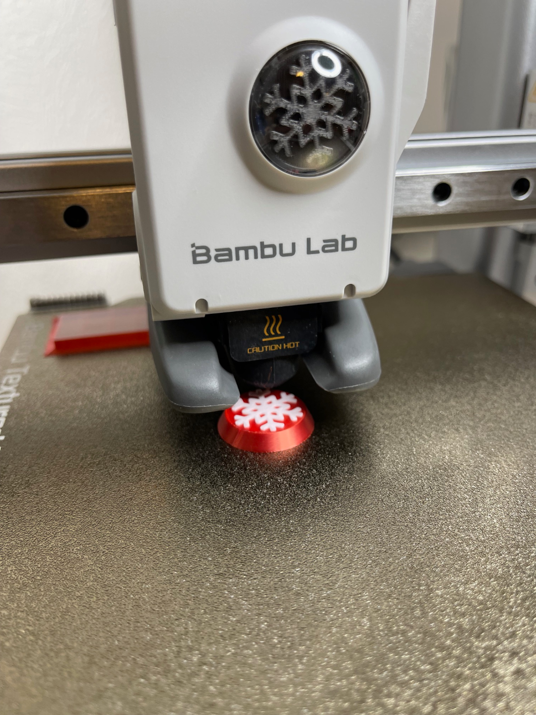 A1 / A1 Mini Christmas Frosty extruder wheel
