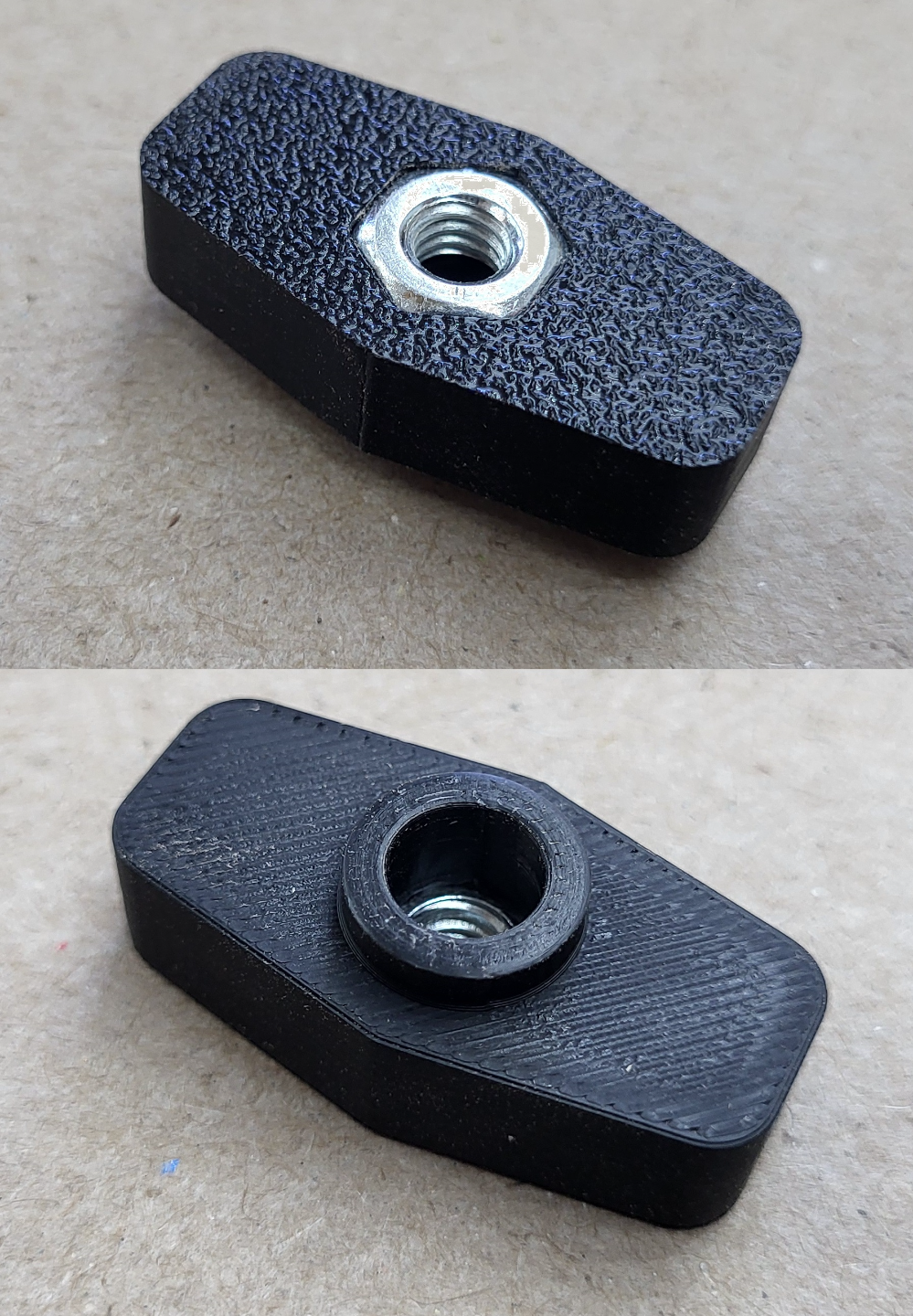 1/4-20 Knob, Uses 1/4-20 Nut