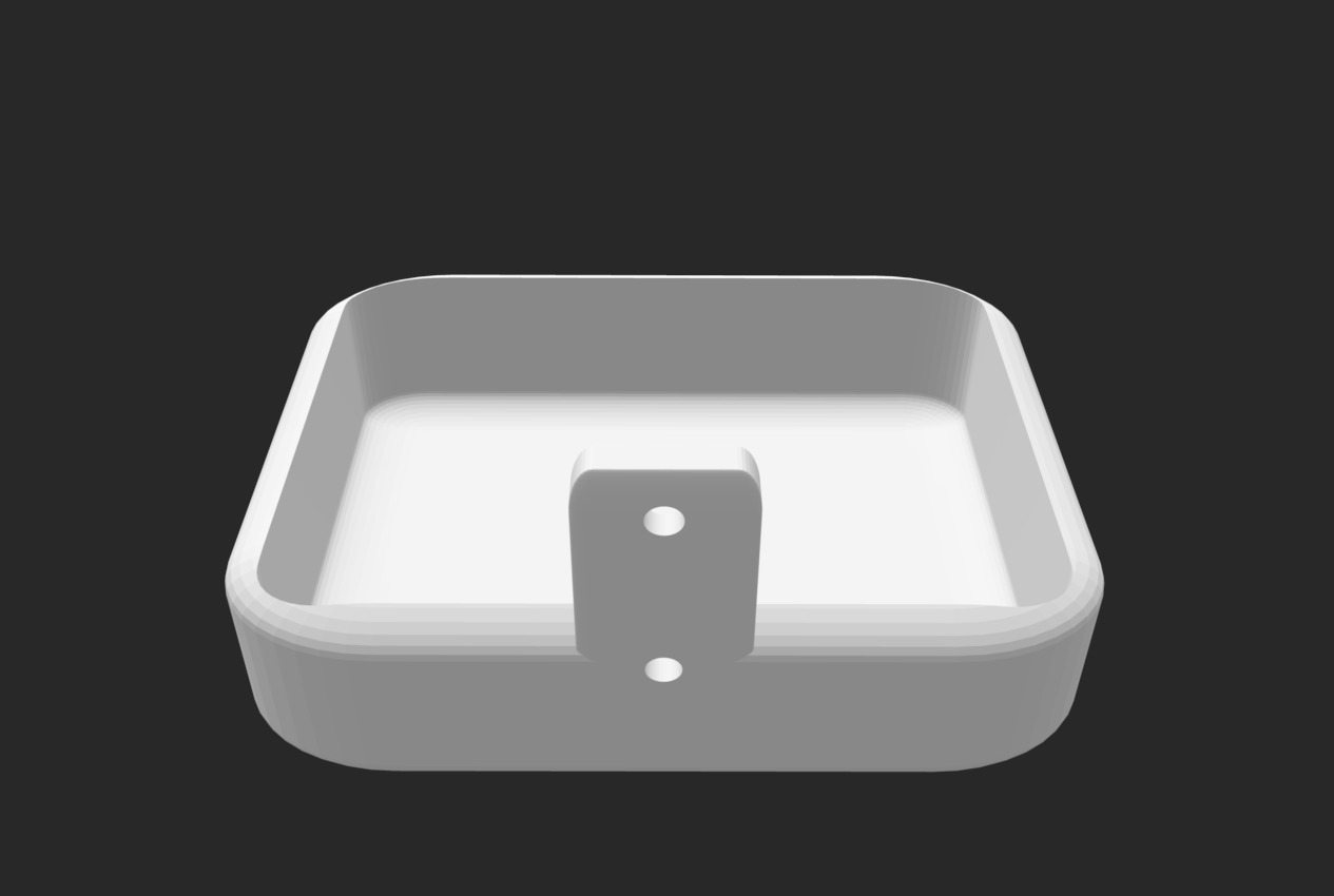 Soap dispenser holder with wall mount