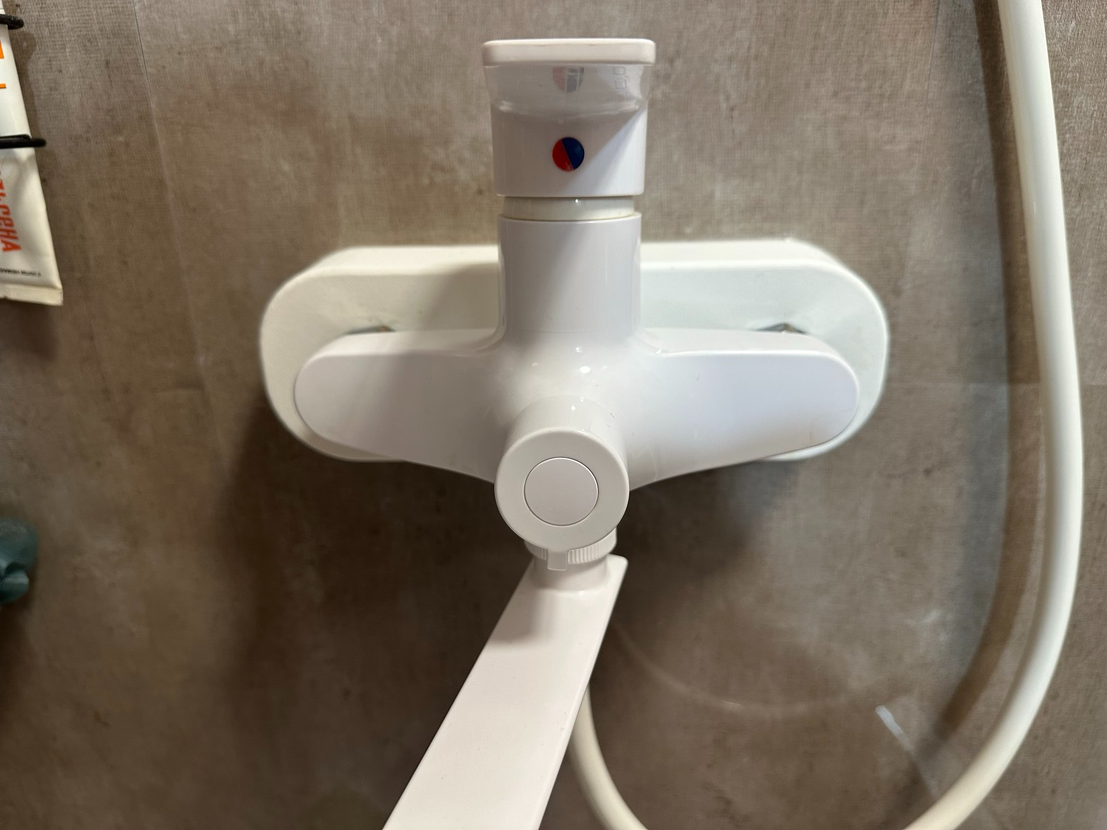 decorative overlay for the shower