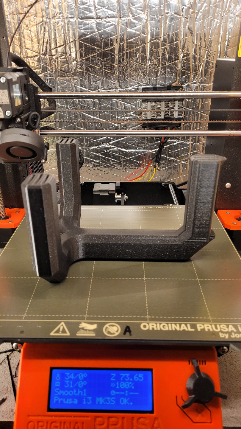 Spool holder. Rigid. Print in place.