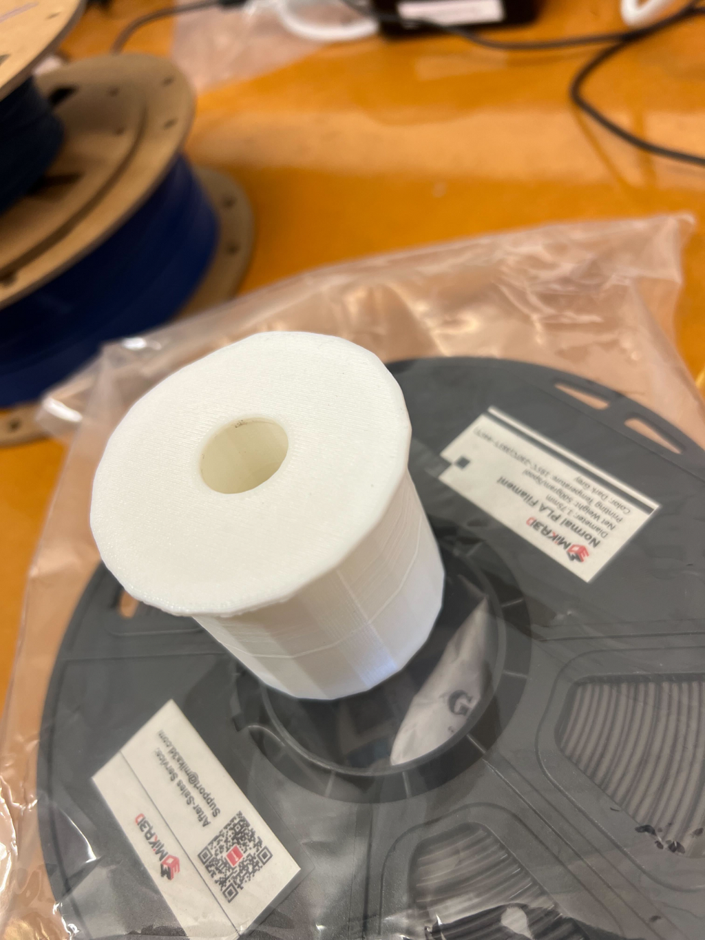 Dremel 3D45 adapter for MiKA3D PLA Drums