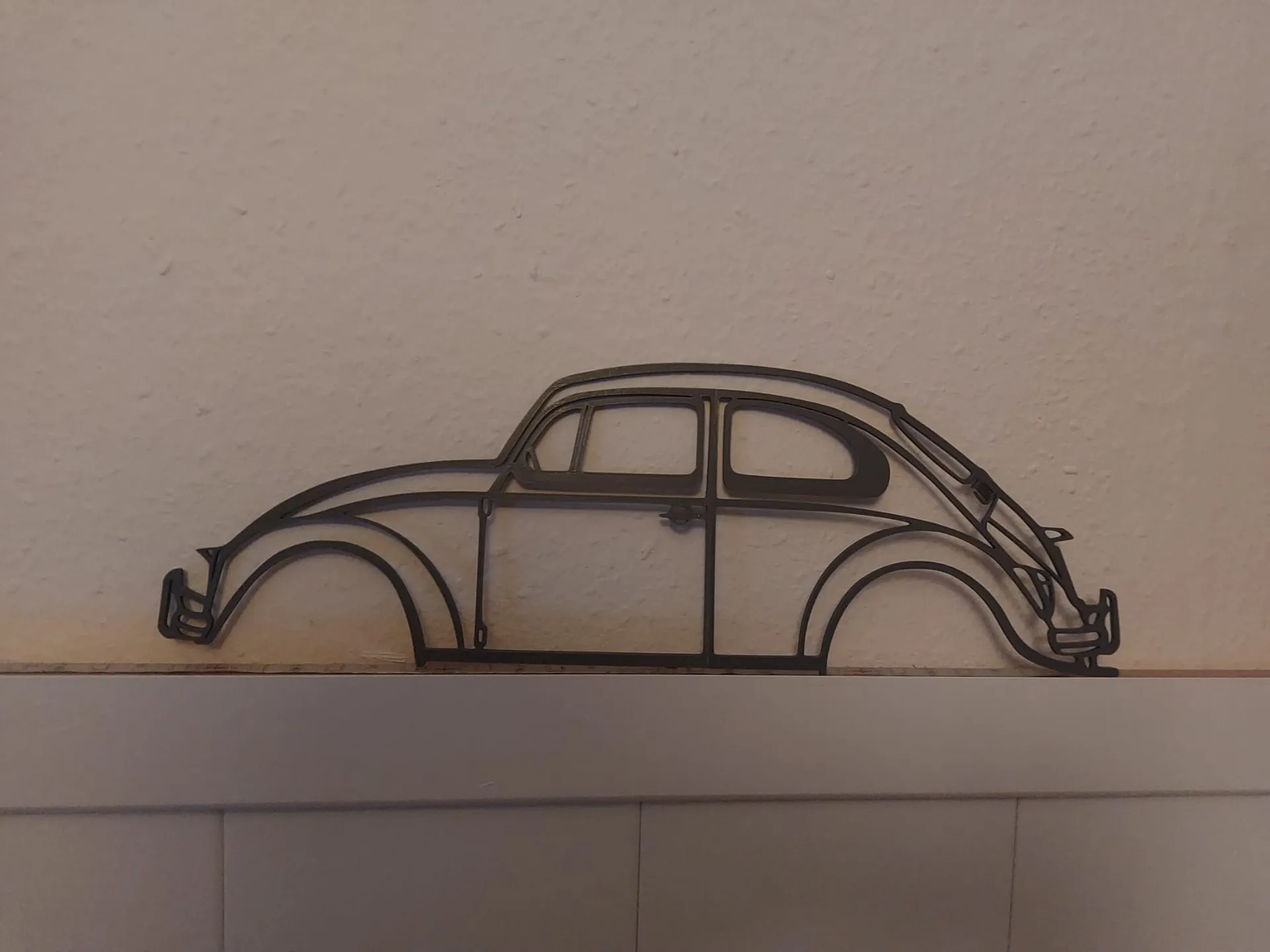 VW Beetle Silhouette