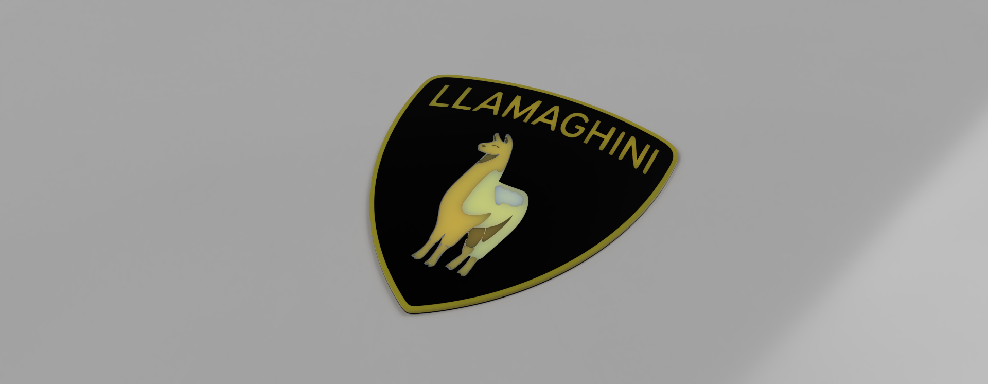 LLAMAGHINI badge