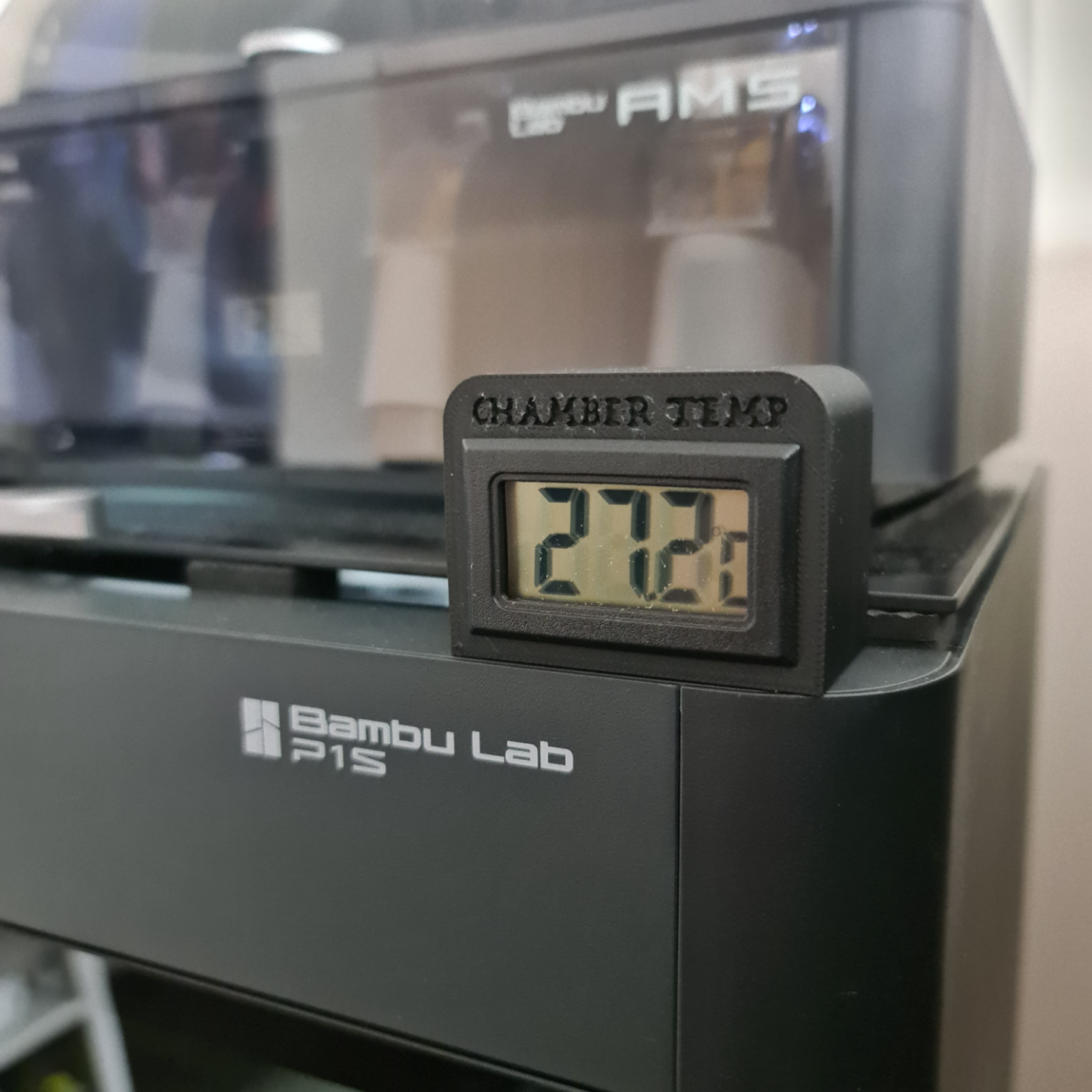 Temperature Display Holder for P1S