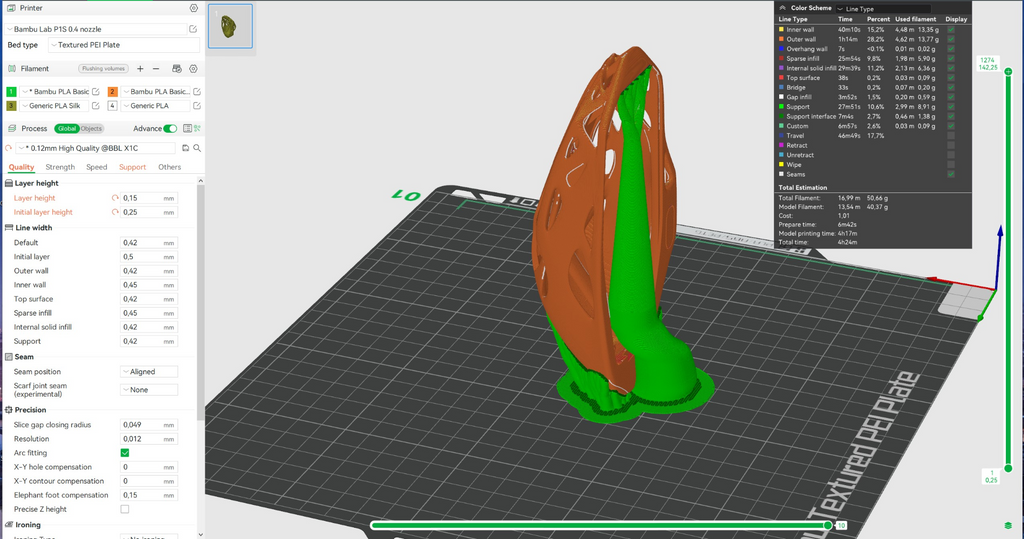 Reinforced Bambu Lab mouse