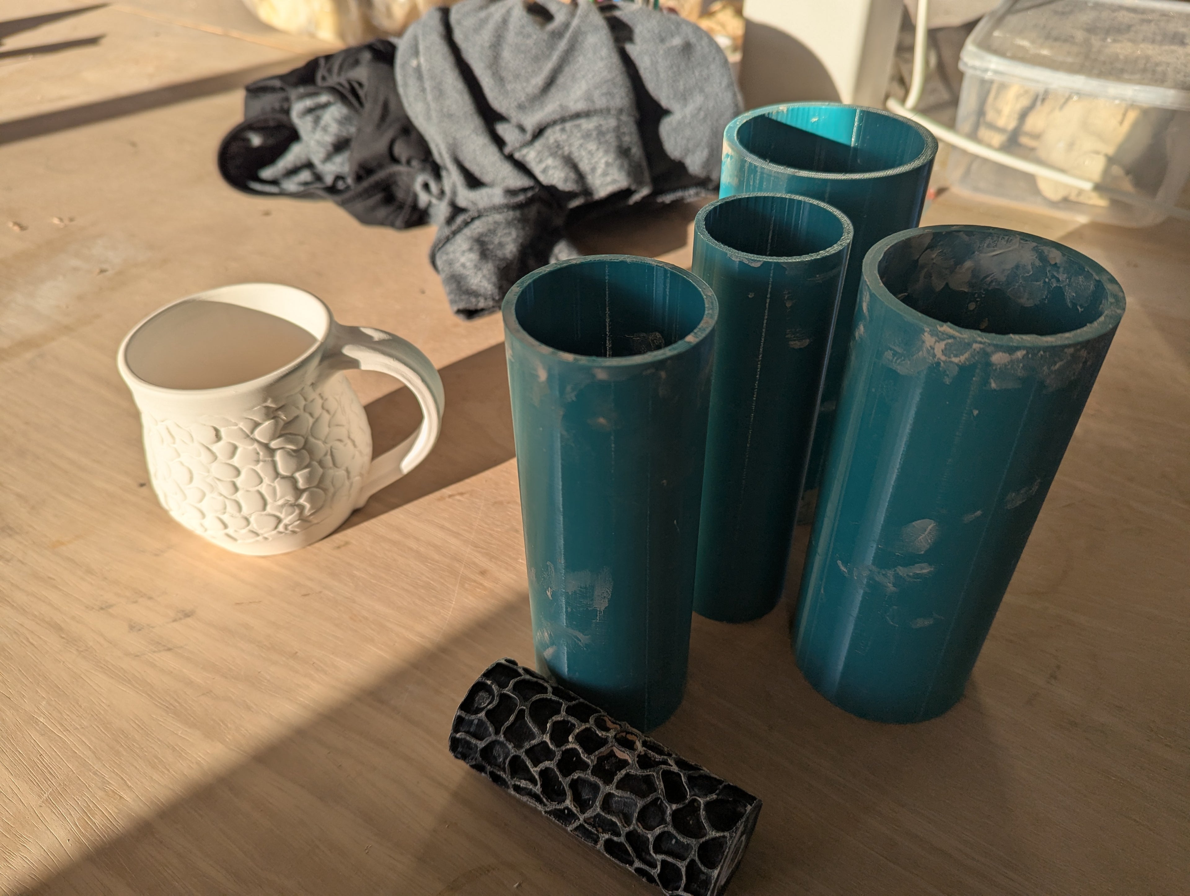 Ceramic Forms (Cylinder) 50/60/70/80mm