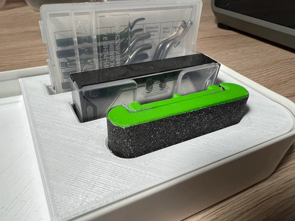 Ikea Skadis finishing tools stackable insert
