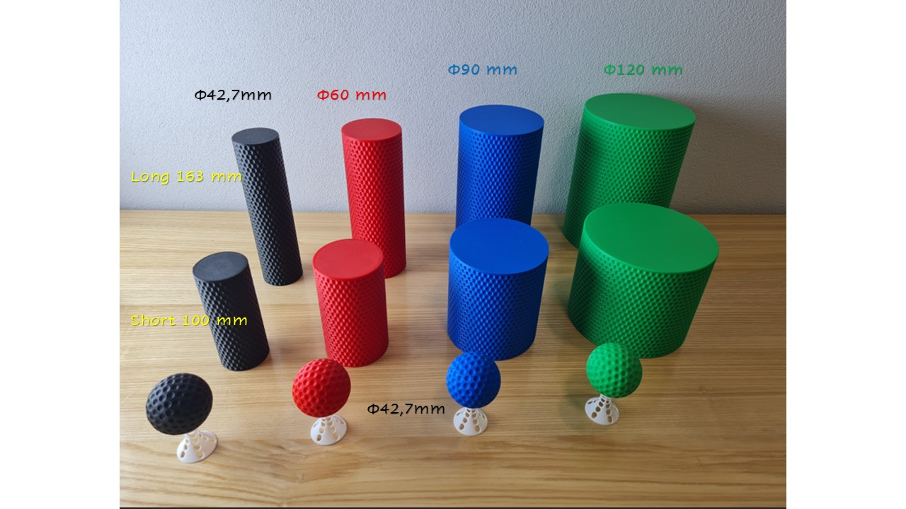 Golf ball surface container /box