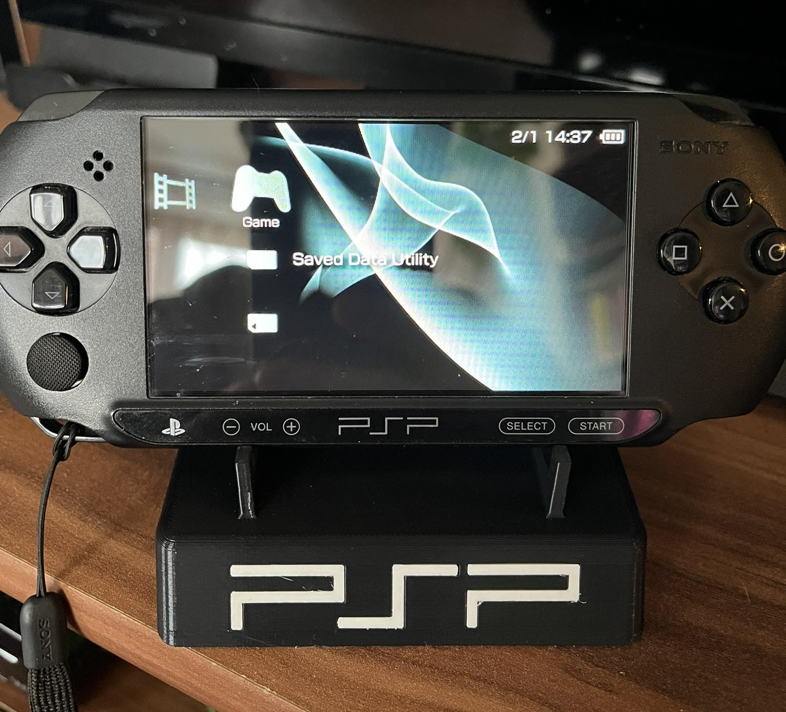 Stand, holder for Sony PSP, Playstation portable