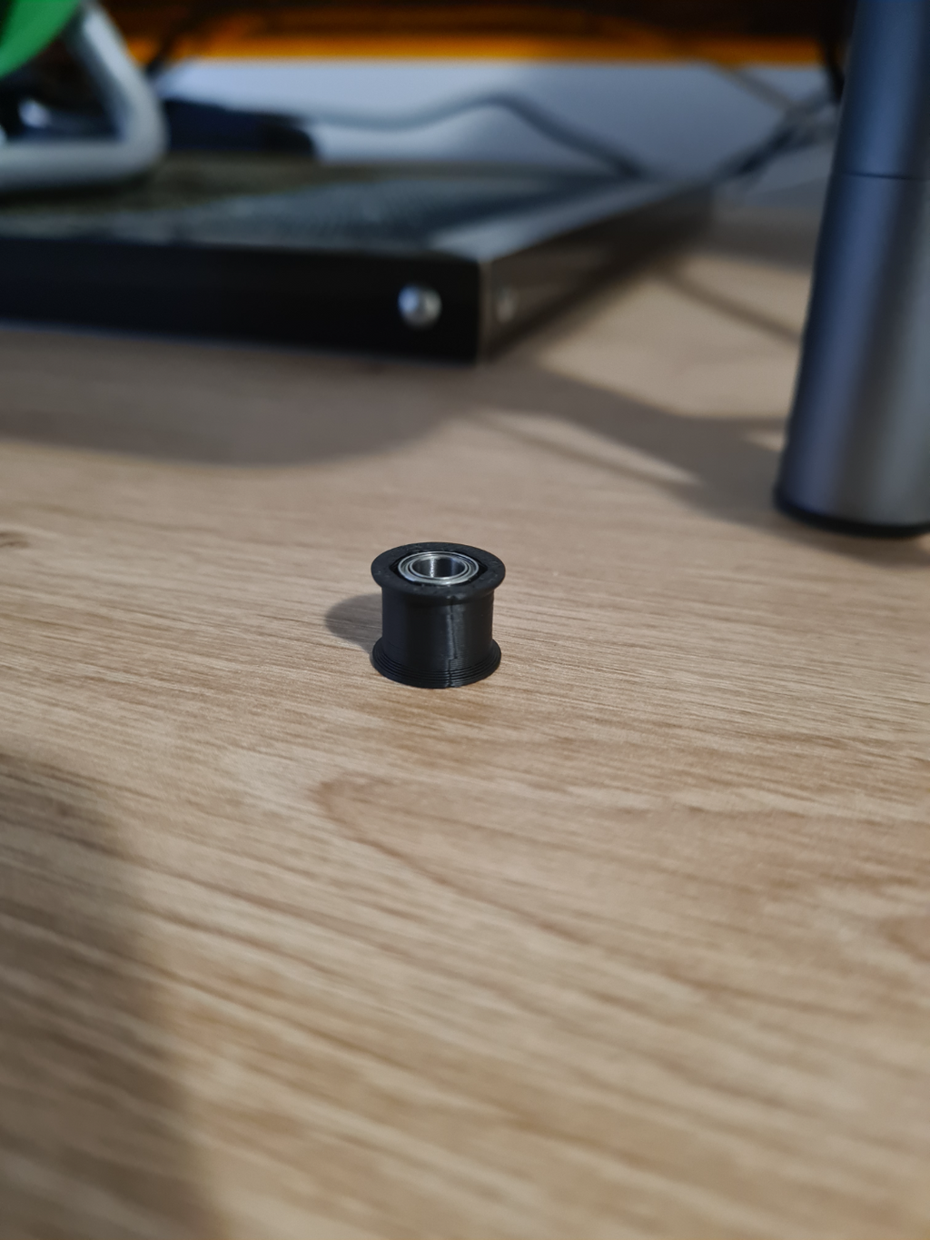 Smooth idler for 6mm GT2 belt - 11.2mm diameter