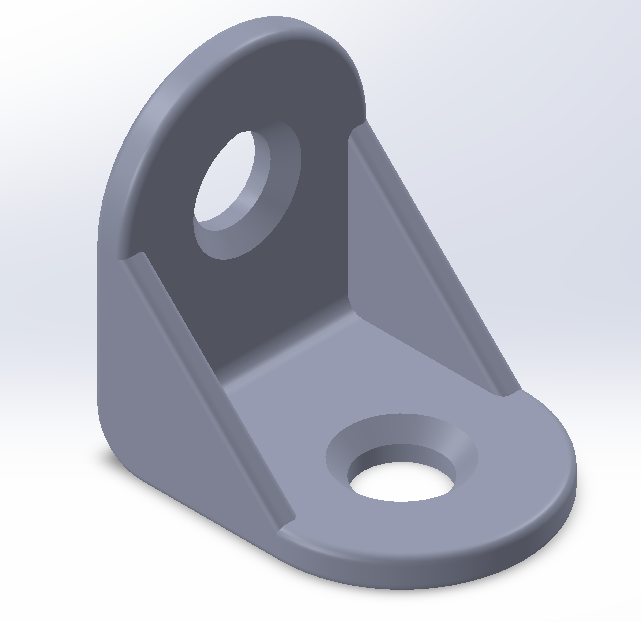 L Bracket for Corner Shelves