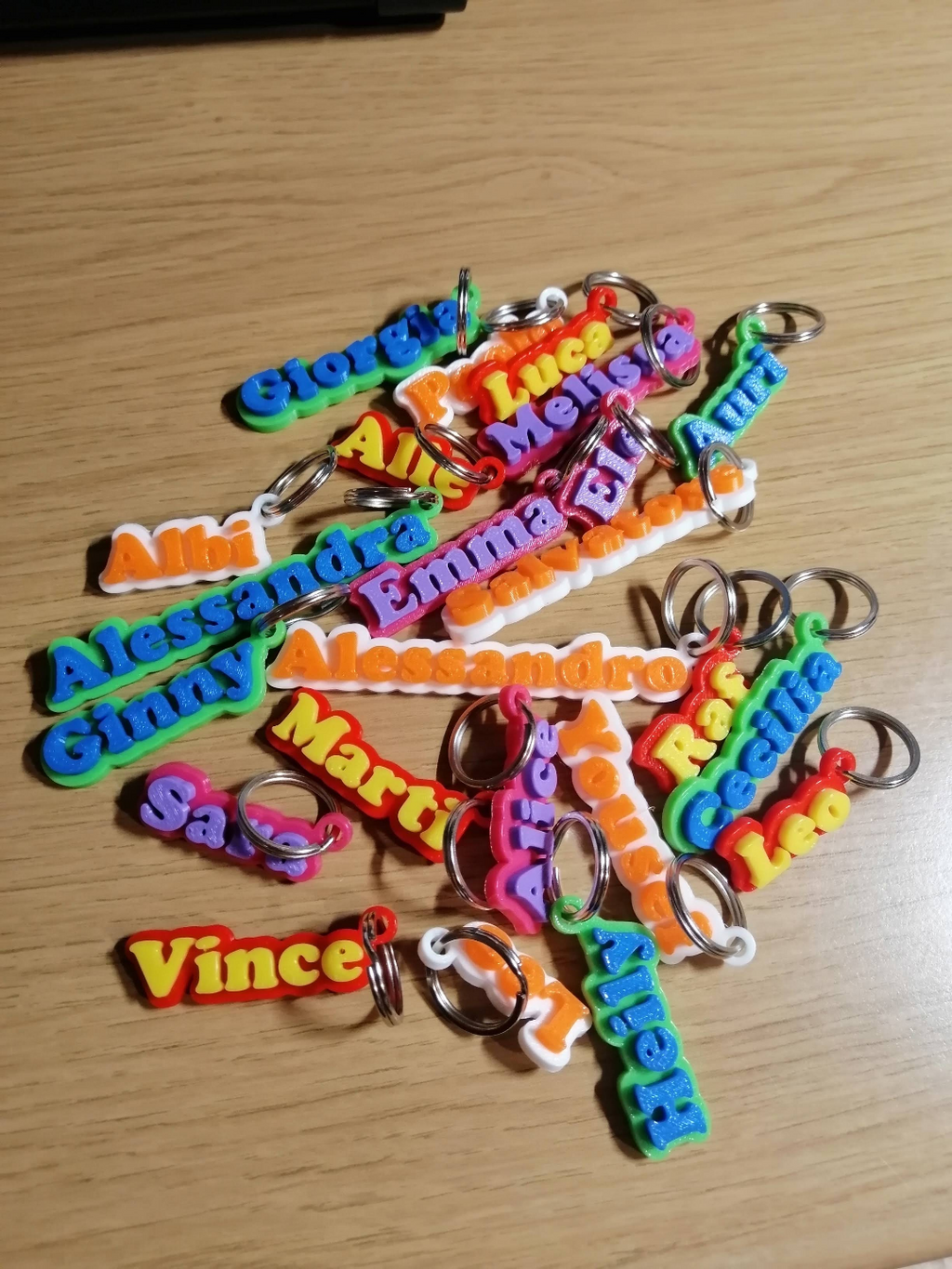 Custom Keychain Mix