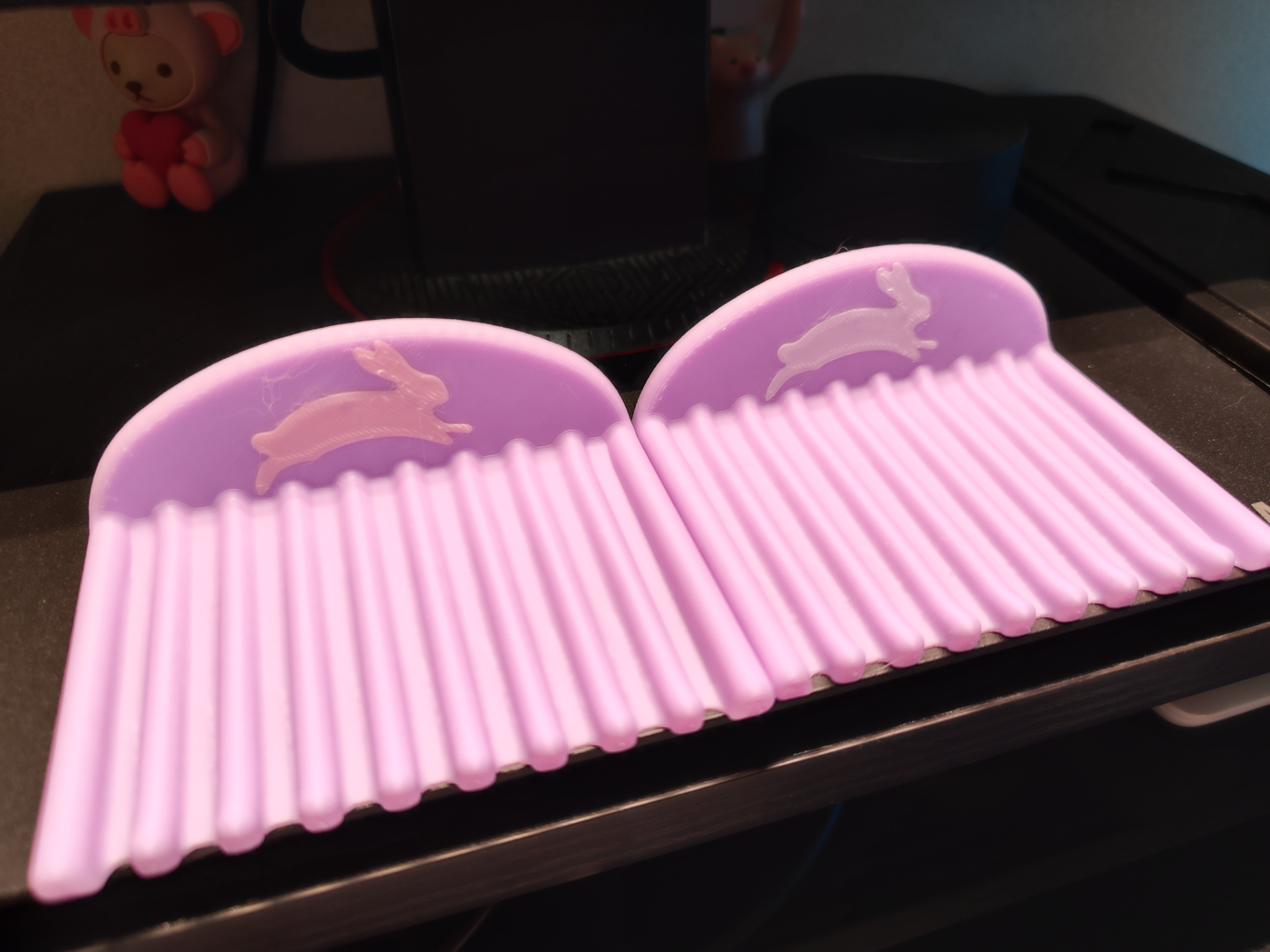 Bathroom soap draining tray (Running Rabbit)沥水托盘