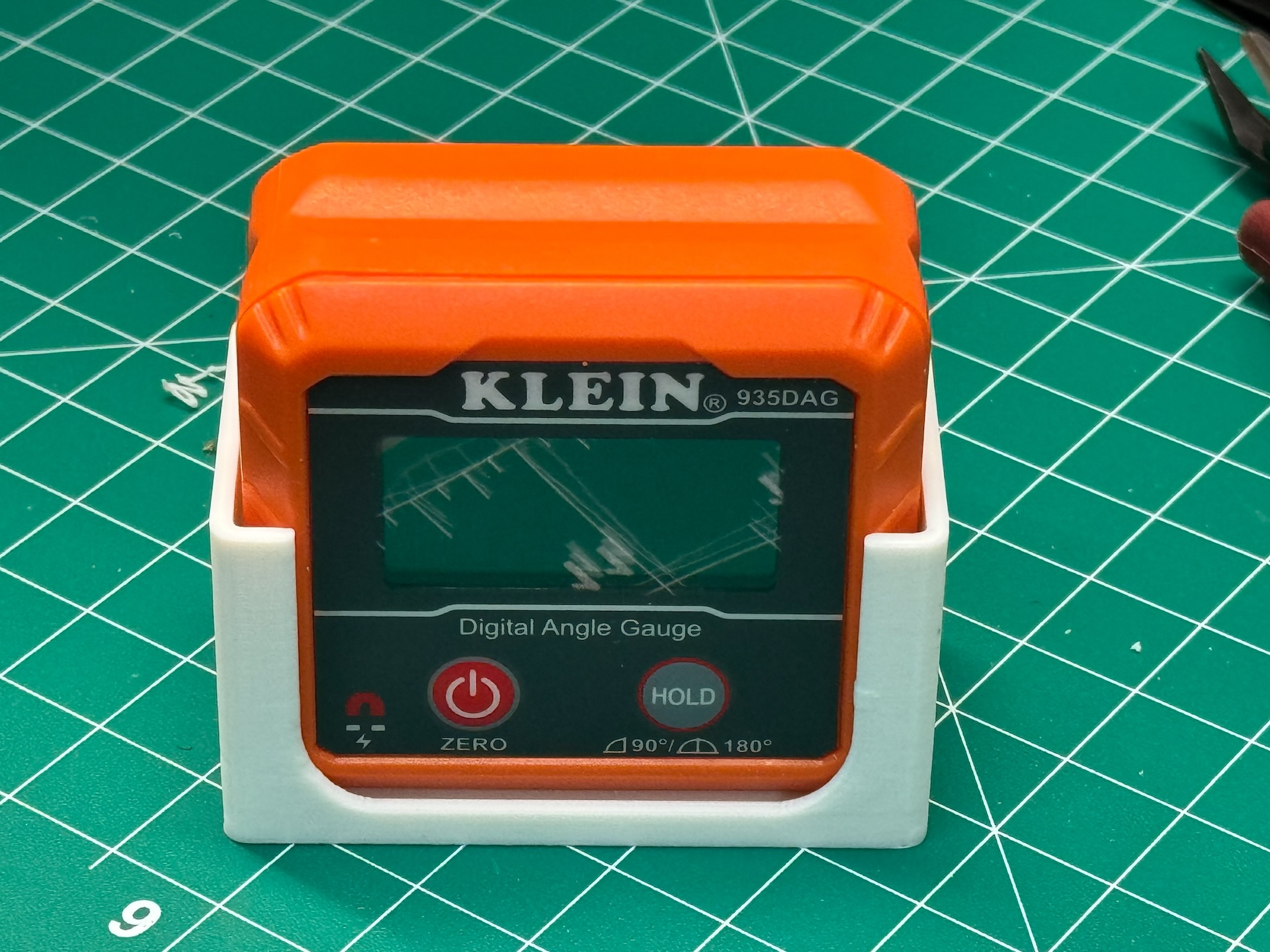 Pegboard Holder for Klein Angle Meter