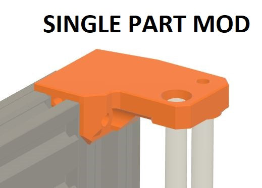Z top axis single part Prusa Mk3s Bear