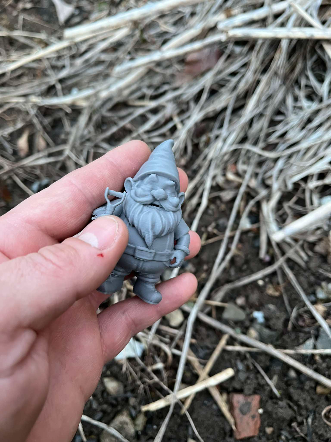 Hardworking dwarfs, gnomes for the garden