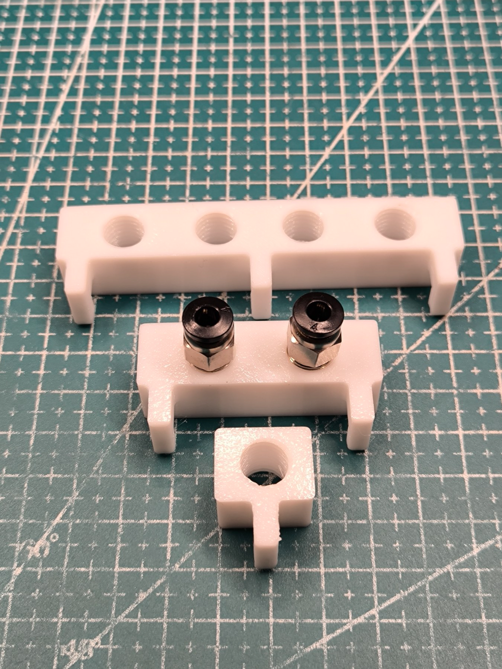 PTFE fitting PC4-M10/M6 IKEA Skadis holder (guide)